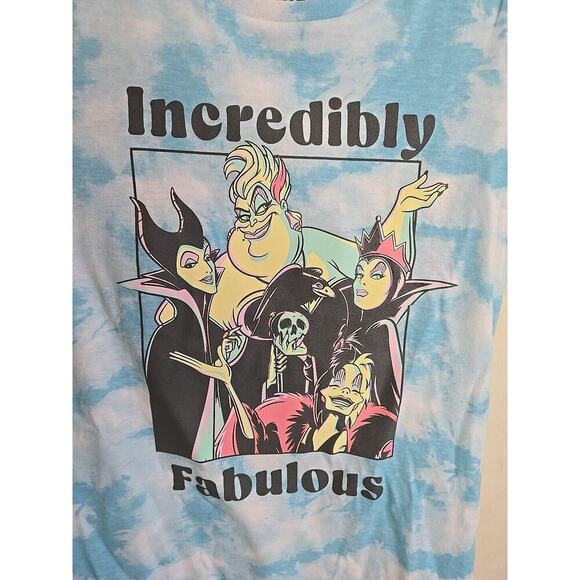 Kid Disney Villains Tee Shirt Fabulous Carter's Kid Size 12 - Picture 2 of 6